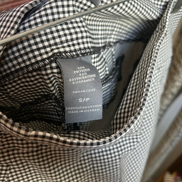 Suzy Shier Monochrome Checkered Pants - Picture 8 of 16